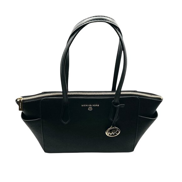Michael Kors Marilyn Medium Top-Zip Leather Tote Retail $228 Clearance Sale - Picture 4 of 10